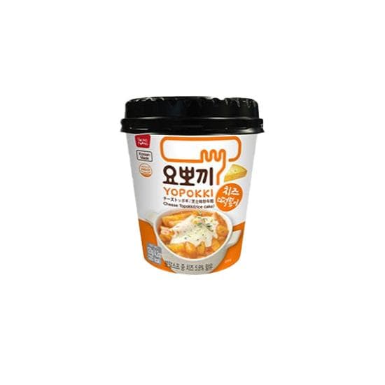 [Korean famous food] Yopokki Tteokbokki (6 Types), Rabokki (1 Types) (25 Options) #Cheese 1cup
