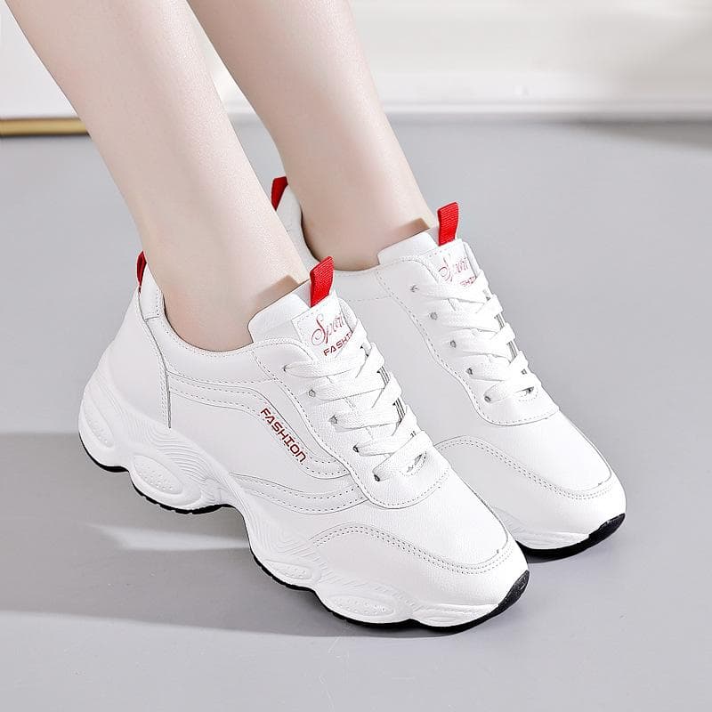 Spring and Autumn Small White Shoes Female Students Korean Style Fashion Casual Sports Women's Shoes Running Shoes Women 40
