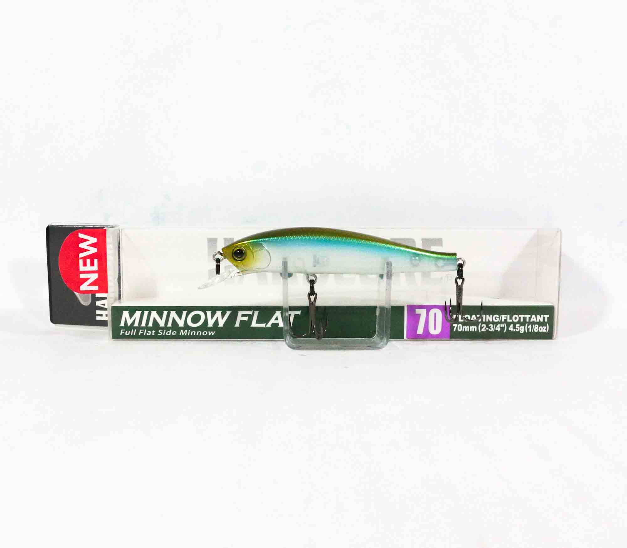 Yo Zuri Duel Hardcore Minnow Flat 70F Floating Lure R1357-GSPS (3592)