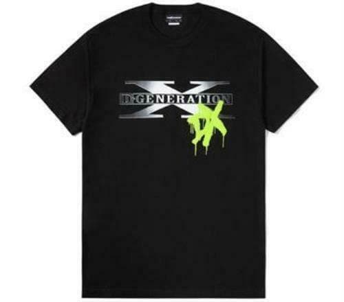 The Hundreds X Wwe D Generation Unisex T-Shirt Black Wrestlemania Tee XL