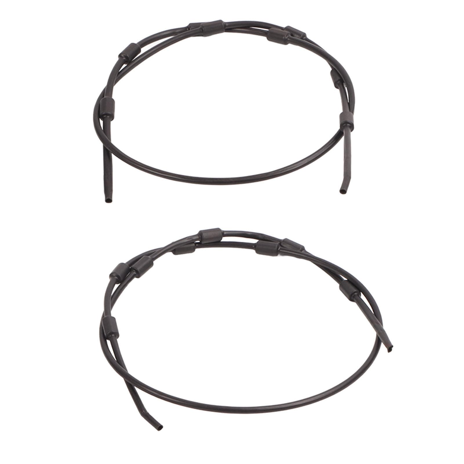 2PCS Replacement Tree Stand Cables 65 Inch Stainless Steel Plastic Climbing Treestand Cables for