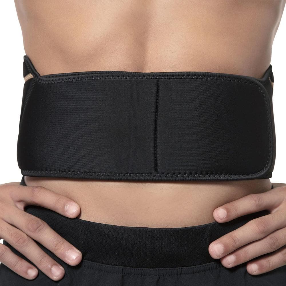 Copper Compression Gear Premium Fit Back Brace Lower Lumbar Support Belt. Adjustable for Men and Women Waist 70cm-100cm Oon Size