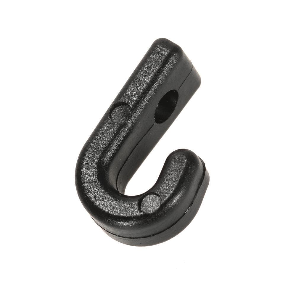 50pcs Nylon Bungee Lashing Shock Cord J Hooks Tie Down Hook for Kayaks Canoes Boats