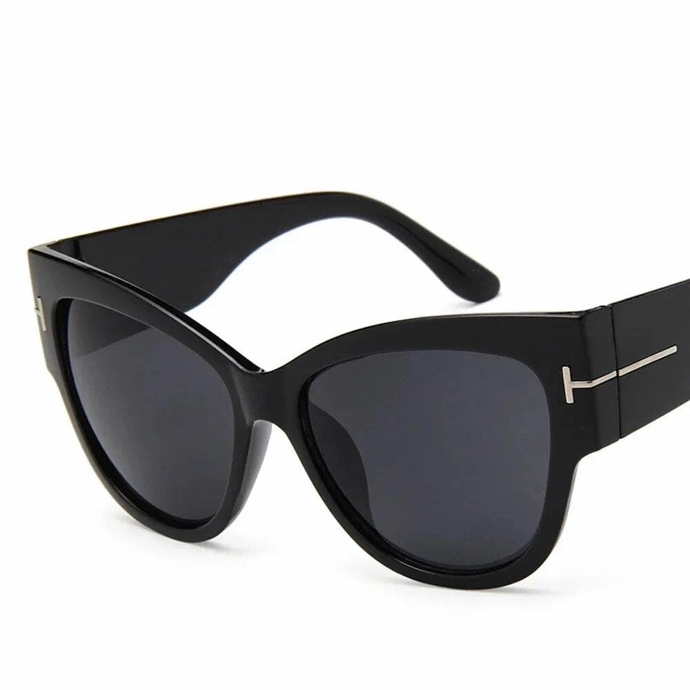 Fashion Sunglasses Women Cat Eye Oversized Sunglasses Female Gradient Lens Sun Glasses