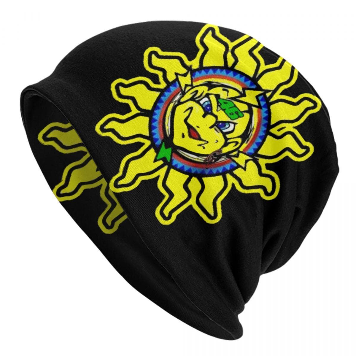 Rossi Skullies Beanies Caps Unisex Winter Warm Knitting Hat Women Unisex Cool Adult Motorcycle Racing Bonnet Hats Outdoor Ski Cap Beanies Hat