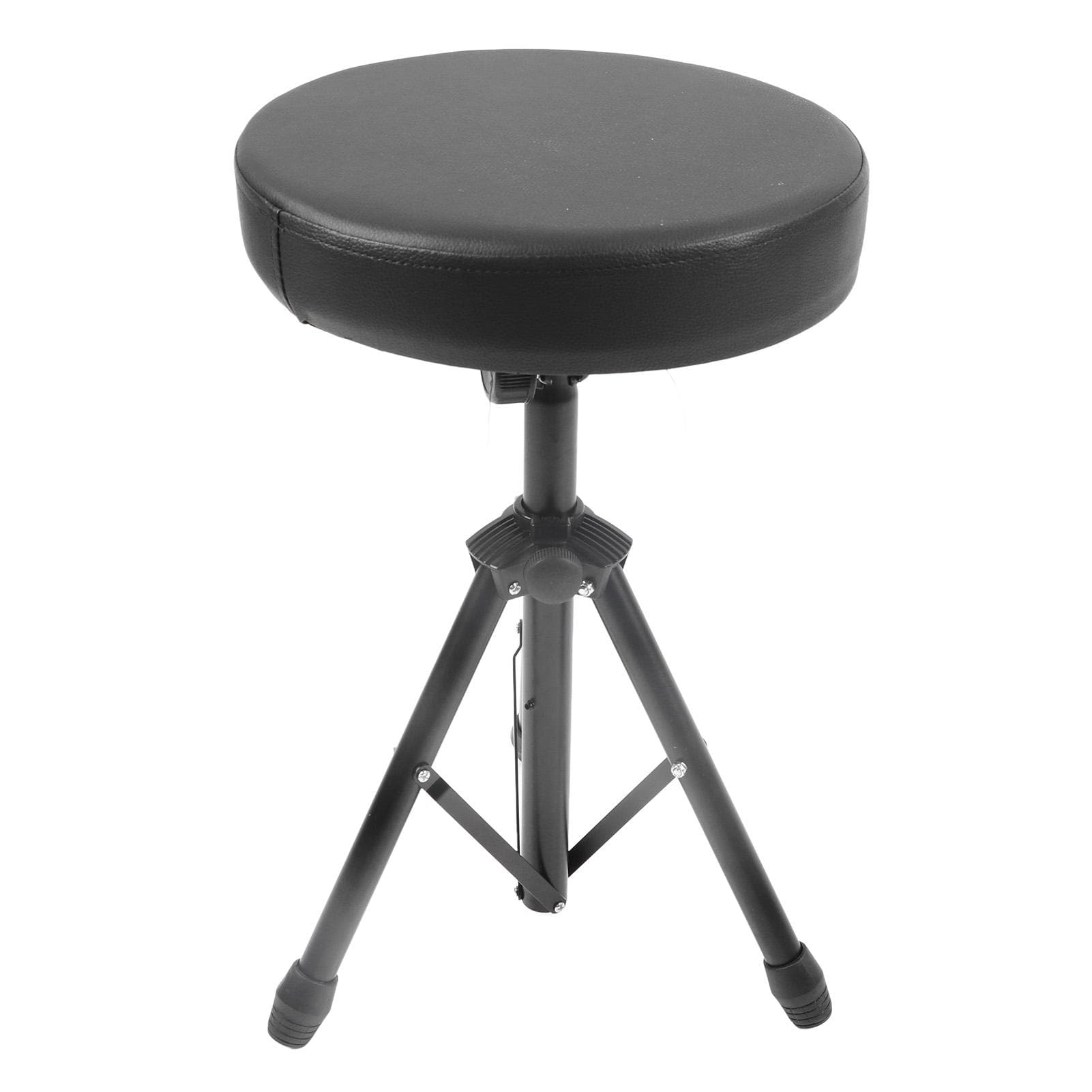 Drum Throne Padded Seat Collapsible Rotatable Drumming Stool Drum Set Accessories