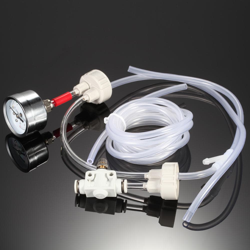 CO2 Generator System Kit Pressure Guage Air Flow Adjustment Vavle Water Plant Aquarium Accessory