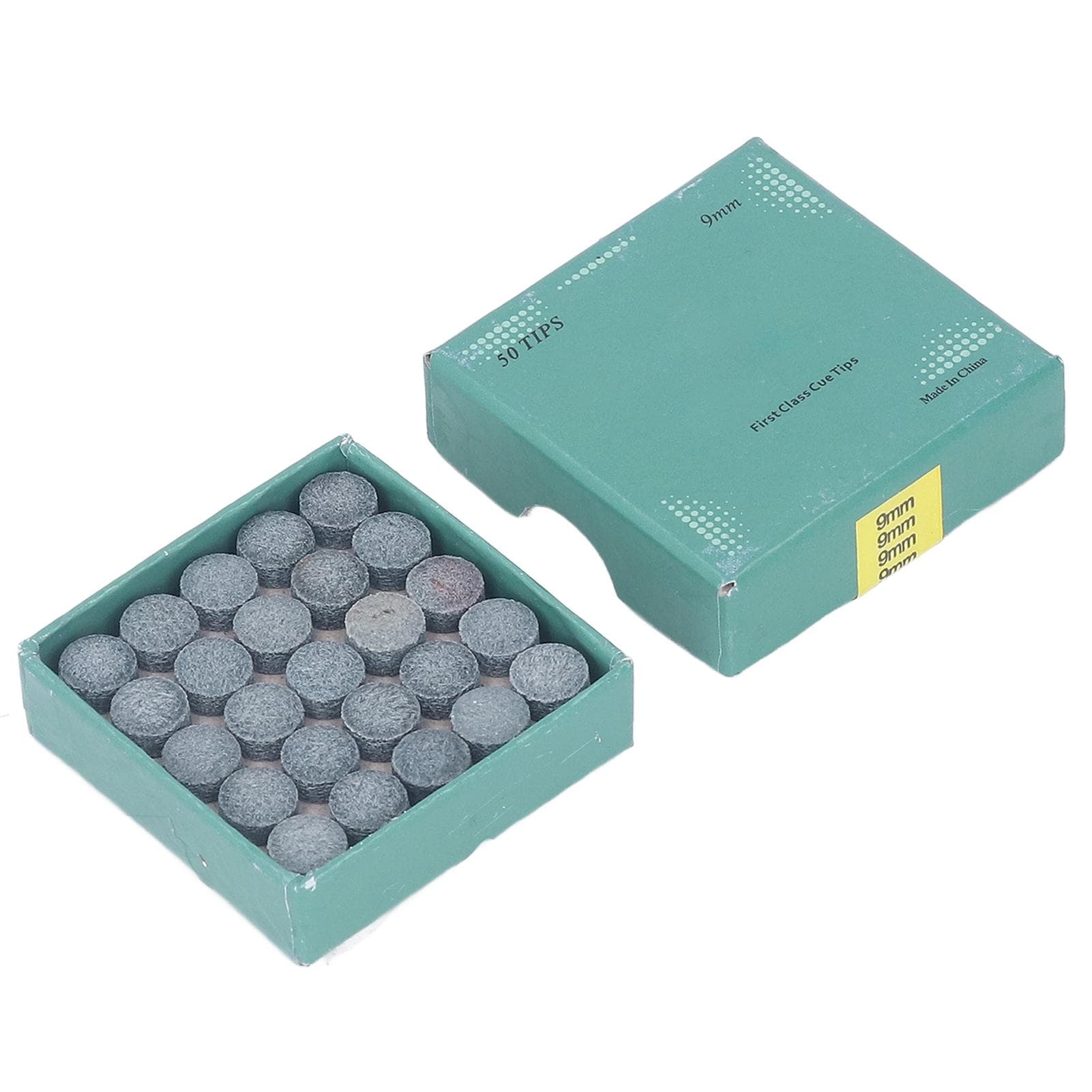 50PCS Billiard Pool Cue Tips PU Stick Tips Replacement for Pool Cues and Snooker Accessories