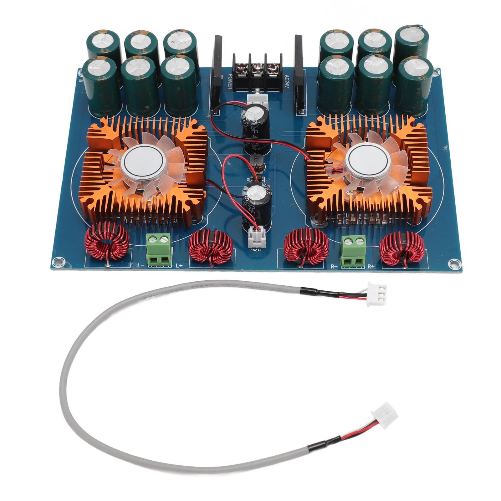 XH‑M258 Amplifier Board TDA8954TH Chip HiFi Stereo Sound Dual Channel Digital Power Amplifier