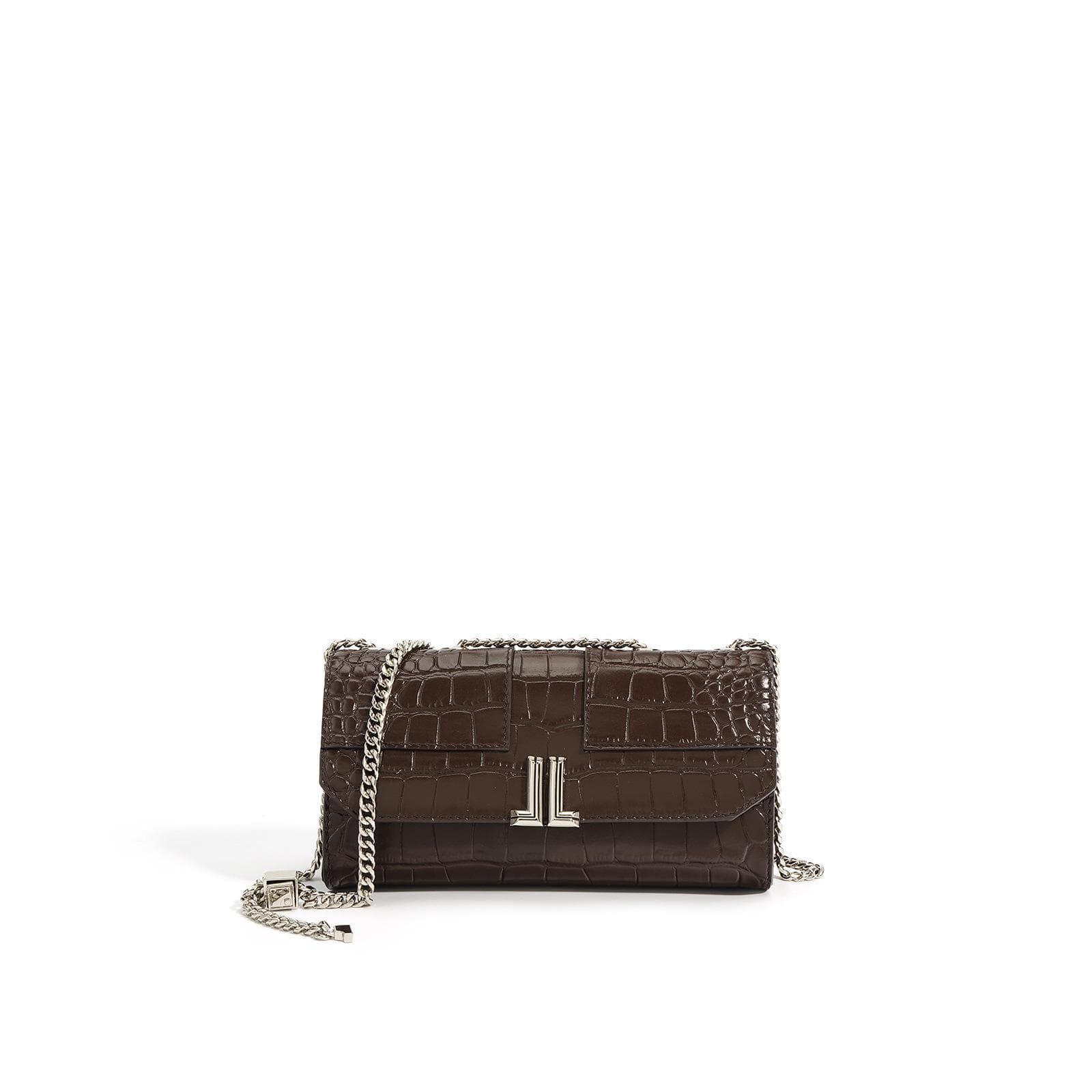 Spring and Summer Fashion Bag for Women Crocodile Pattern High-end Texture Classic Versatile Crossbody Chain Shoulder Bag