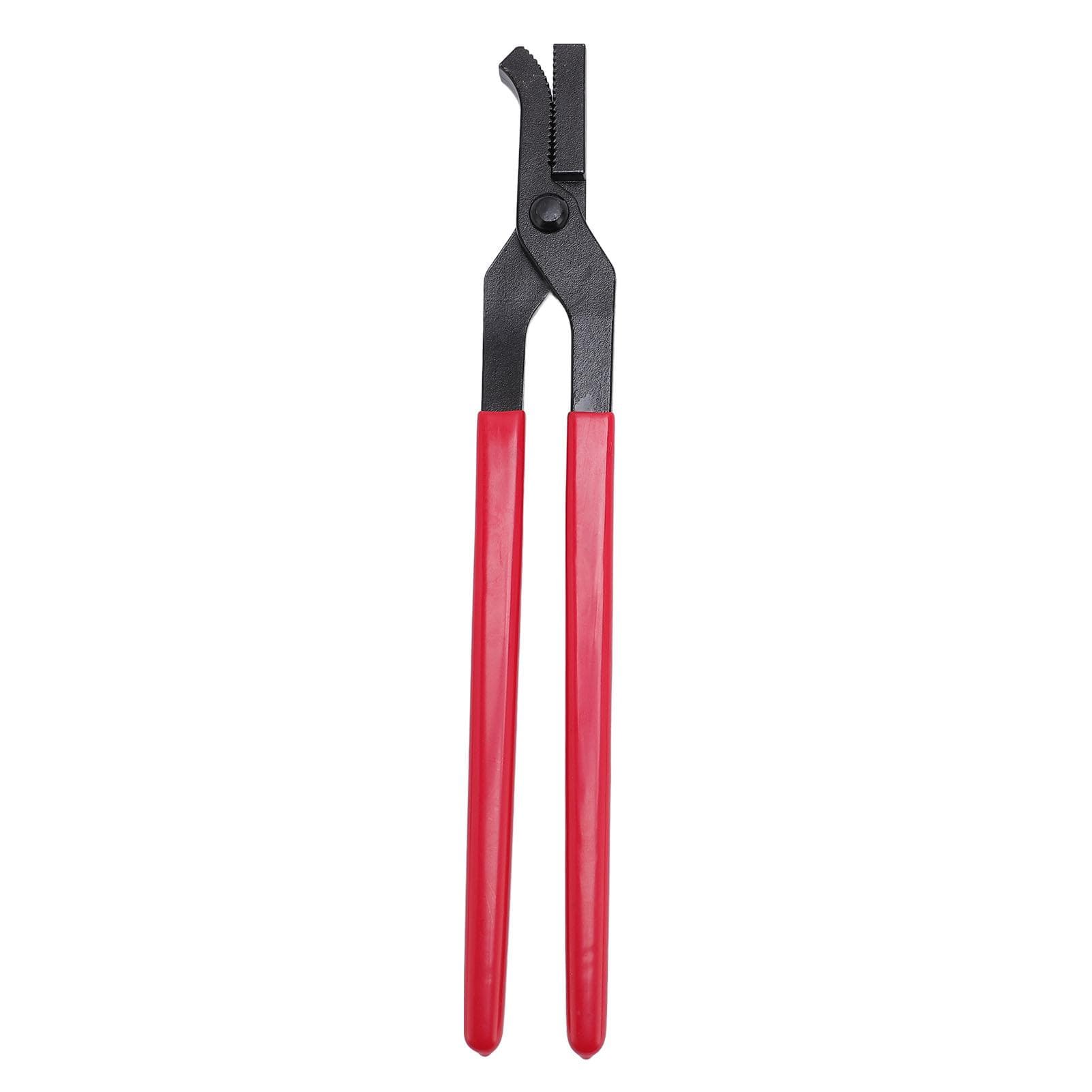 Hoof Nail Clincher Rugged Steel Non Slip Rubber Handle Horse Shoe Care Farrier Tool