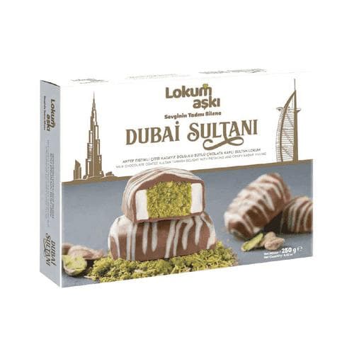 Turkish Delight Love Dubai Sultan Turkish Delight 250 G