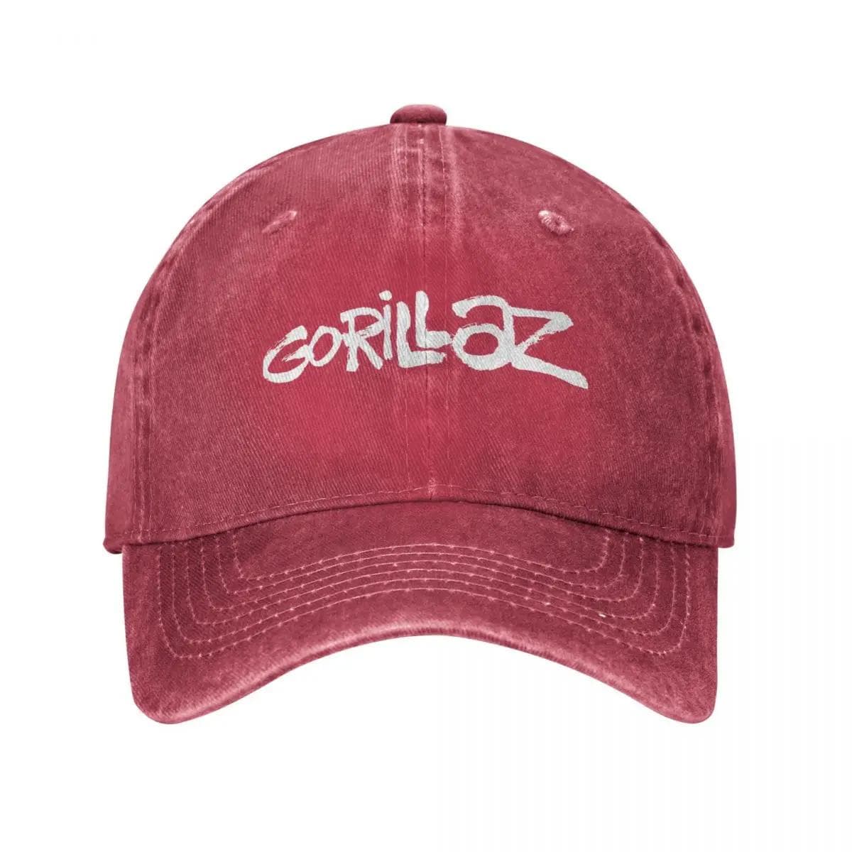 Gorillaz Unisex Baseball Cap Distressed Cotton Hats Cap Vintage Outdoor All Seasons Travel Unstructured Soft Snapback Cap One Size