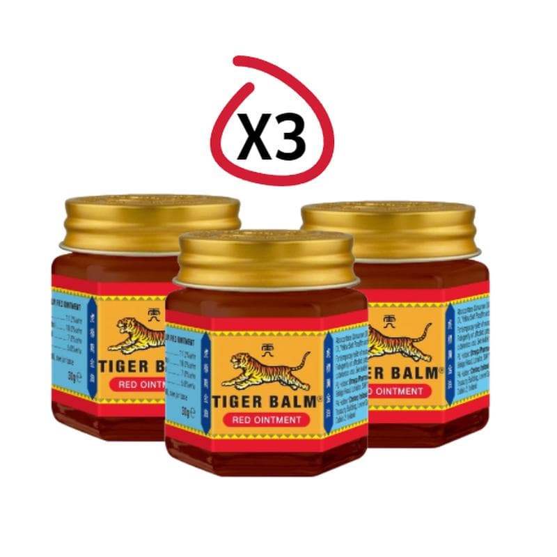 Tiger Balm Red 30g | Relieves Muscle Pain, Works Almost Instantly