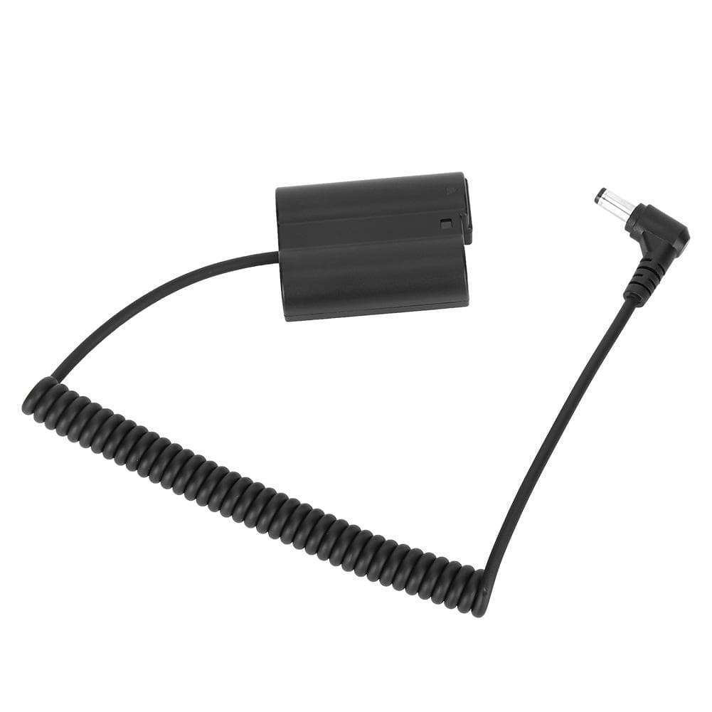 DC to ENEL15 Full Decoding Dummy Battery for Nikon Z7 Z6 D850 D810 D750 D7200 Camera