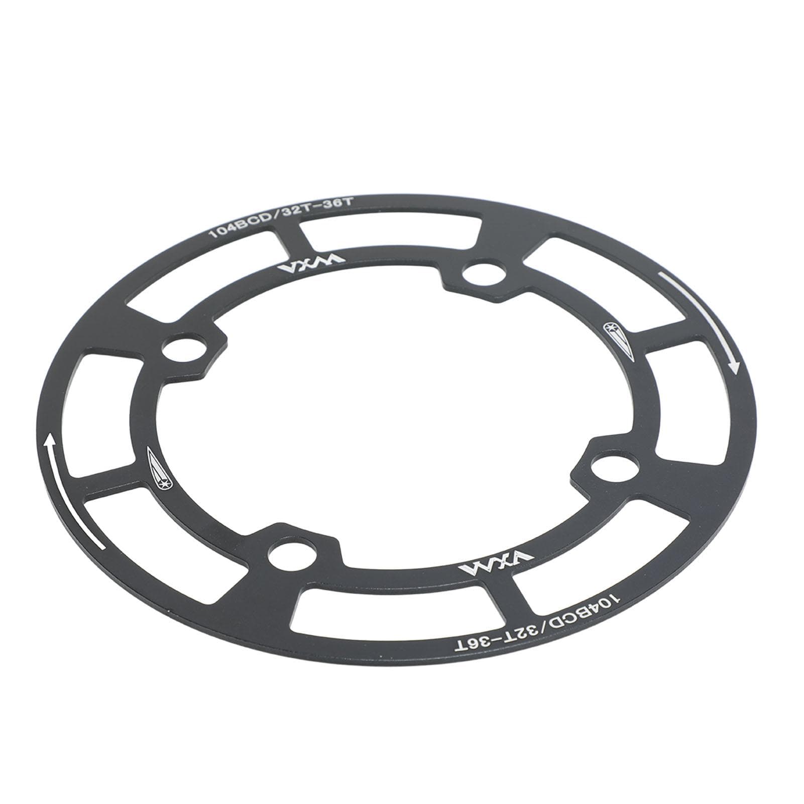 Bike Chain Guard 104BCD Mountain Bike Cranksets Guard Bike Chainring Sprockets Guard Protector