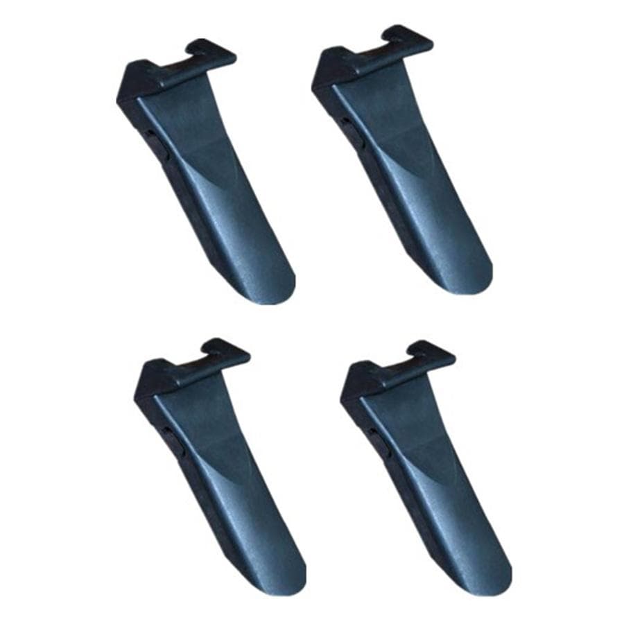 4x New Black Plastic Inserts Jaw Clamp Covers Protector