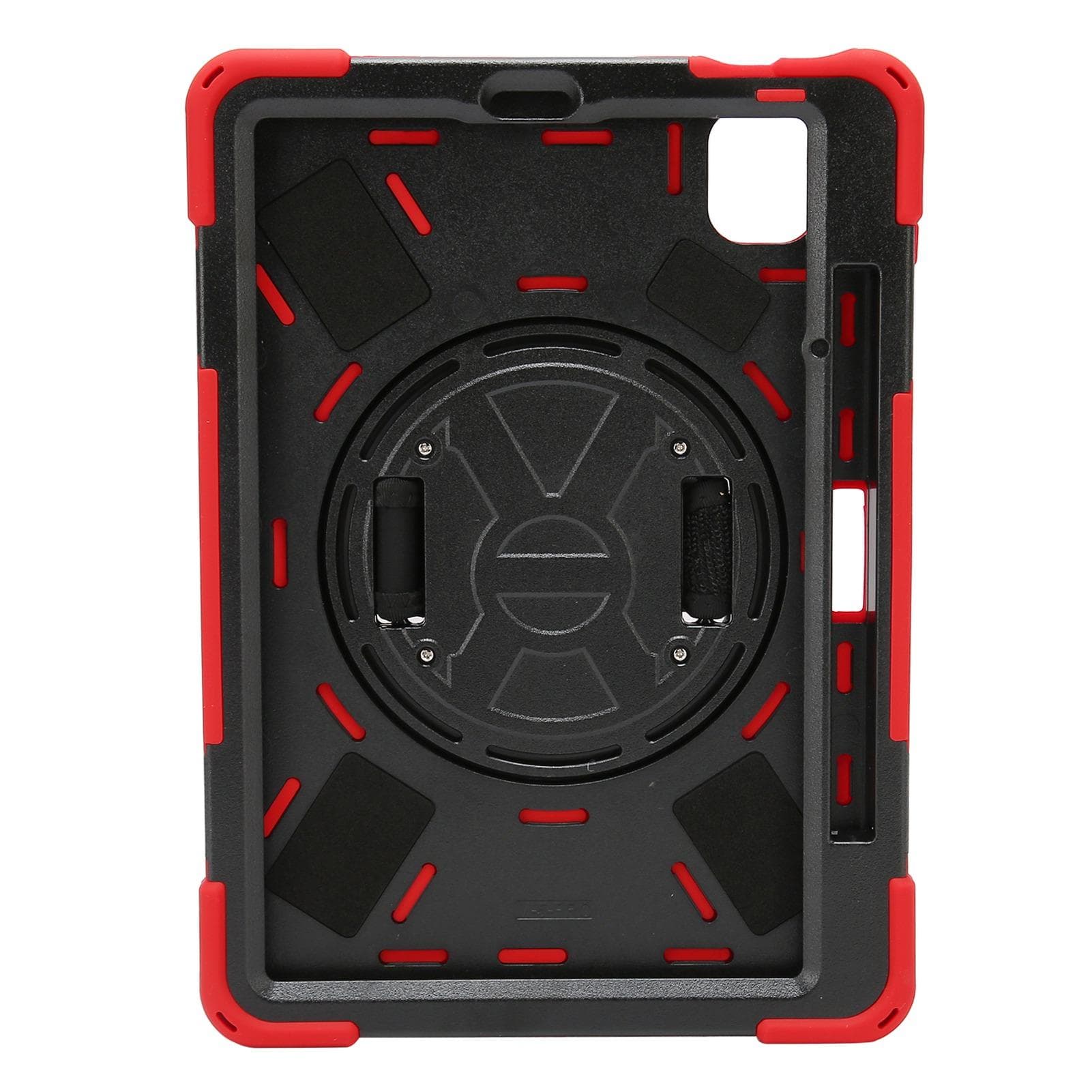 Rugged Tablet Case Drop Protection Shock Proof Tablet Shell with Hand Strap Stand Stylus Slot for