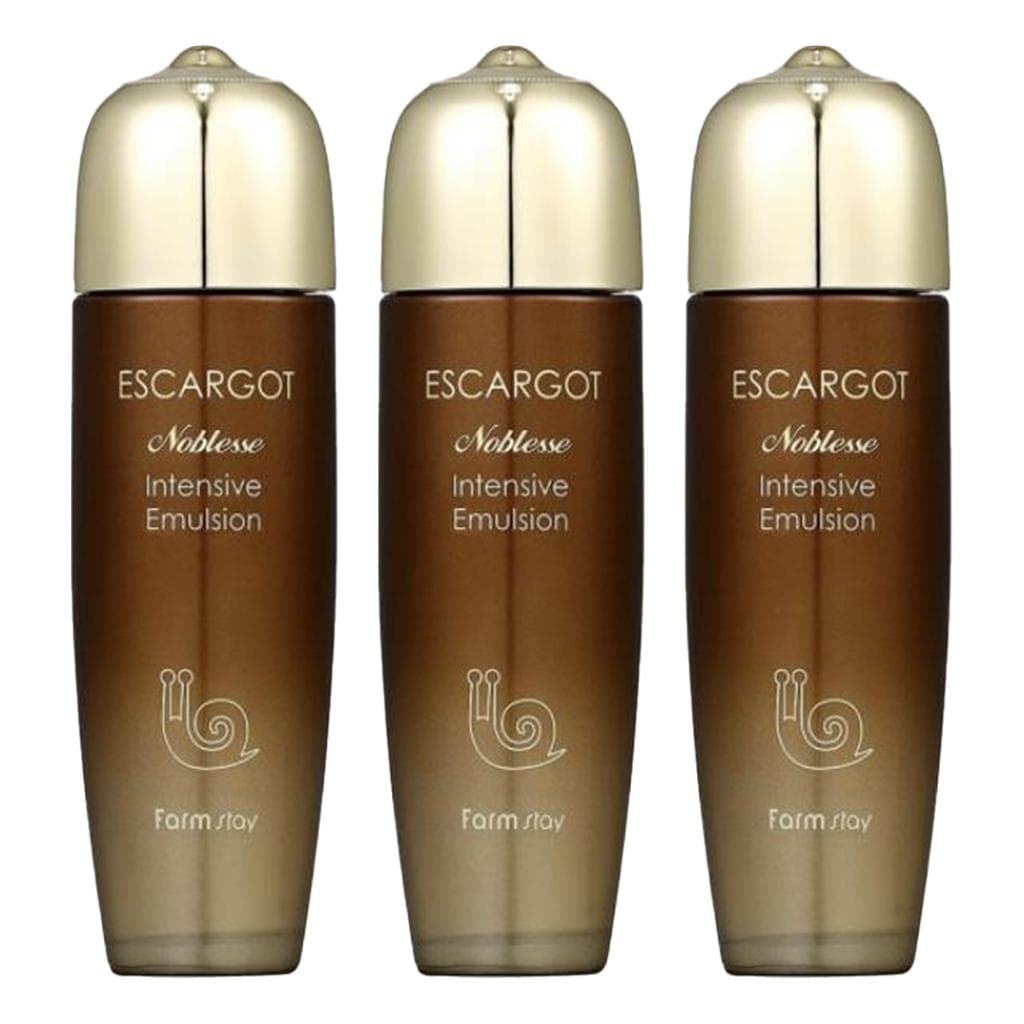 FARM STAY Escargot Noblesse Intensive Emulsion 150ml (3 Options) 3pcs