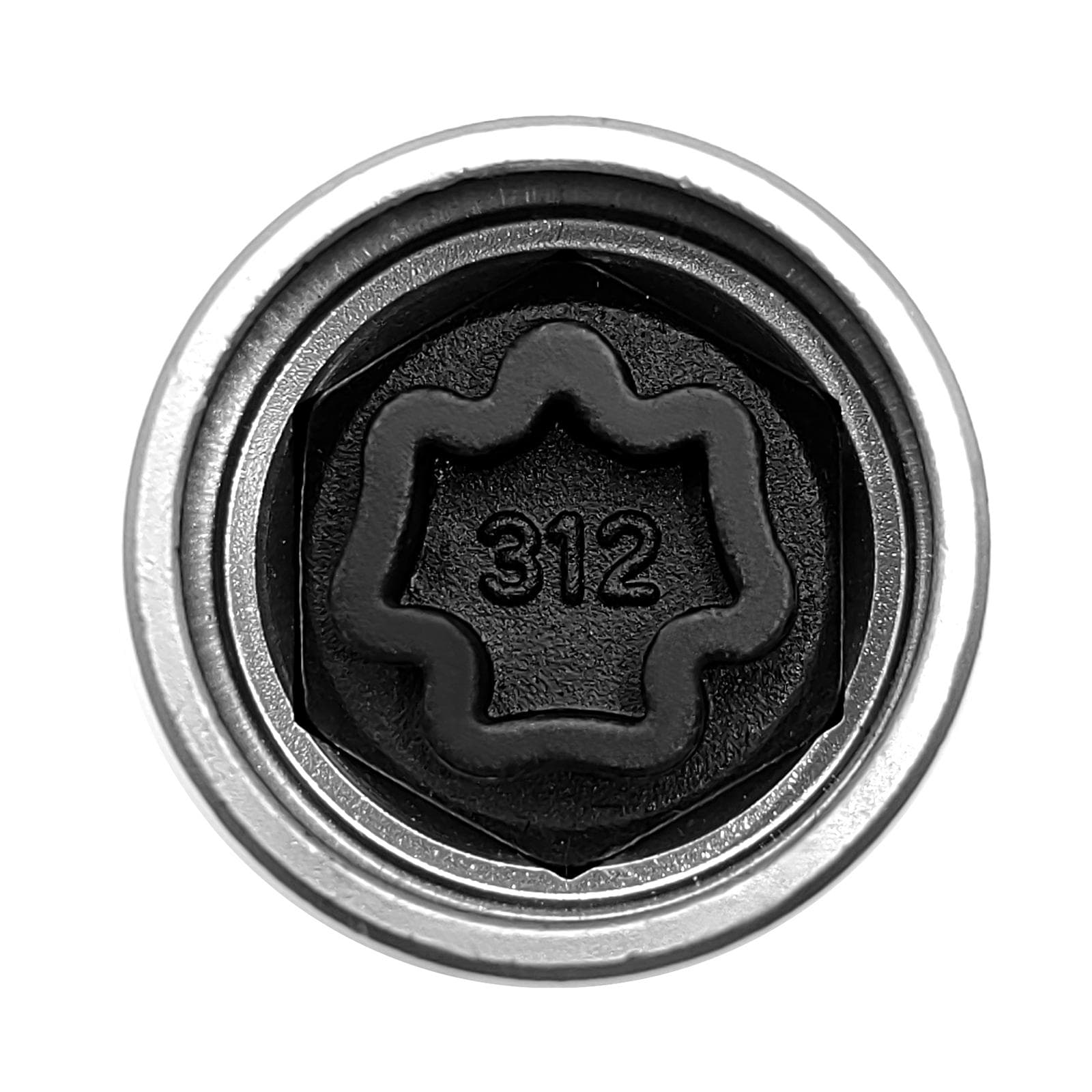 Replacement for Mercedes Benz Security Master Locking Wheel Nut Key 330 Anti-theft Screw Socket 312 silver