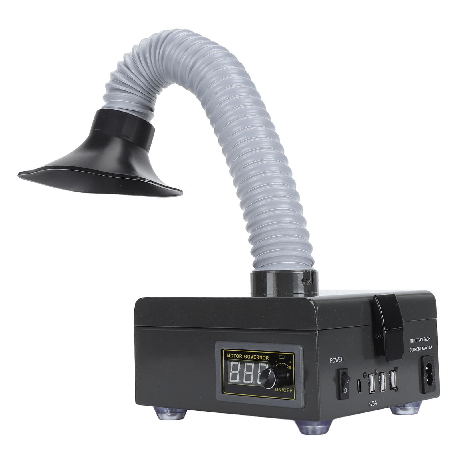 Solder Fume Extractor 150W 3 Stage Filtration System 7000RPM Electric Iron Welding Fume Extractor EU Plug