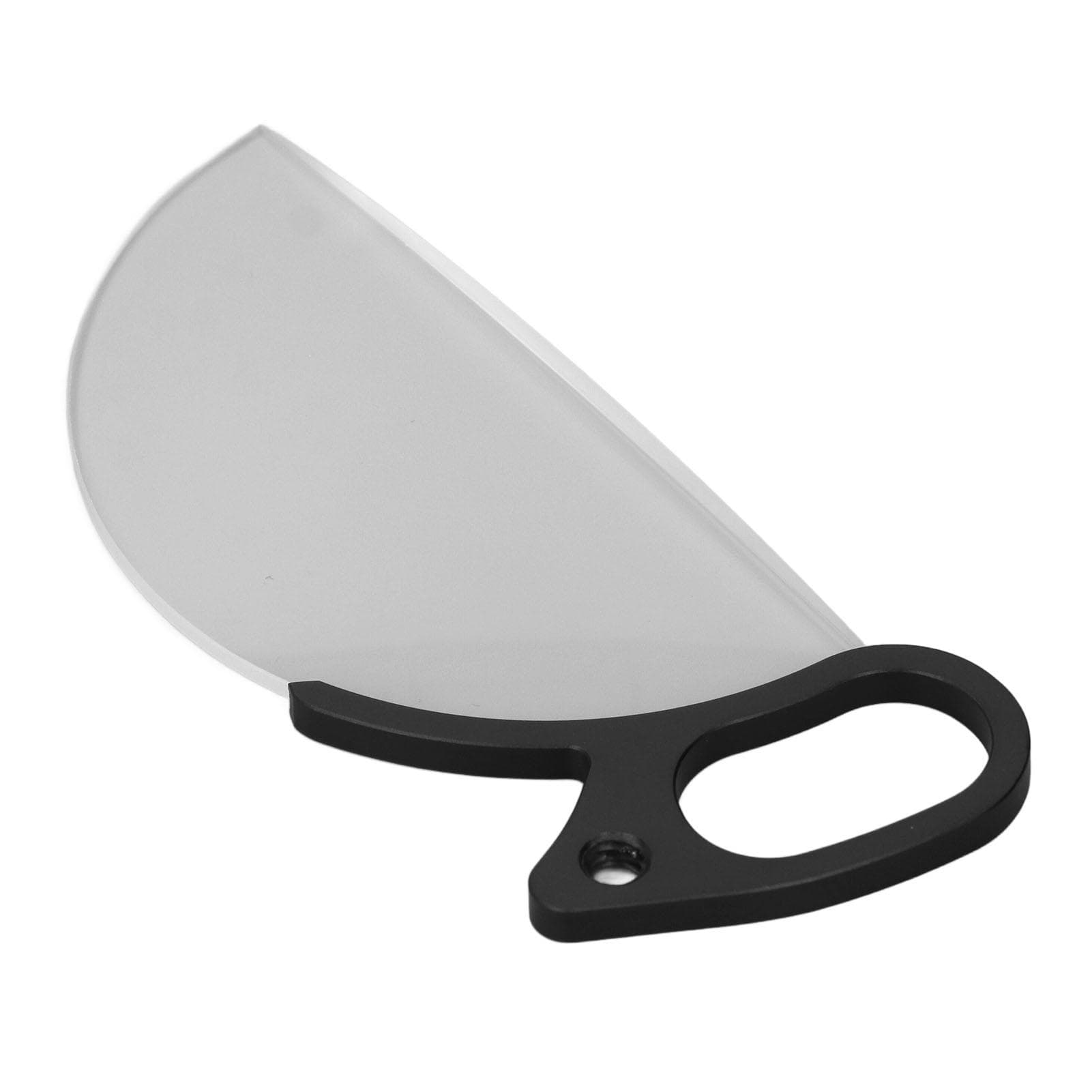 100mm Handheld Split Diopter Filter 2 degrees Semicircular Optical Glass Blur Prism Filter for SLR Camera
