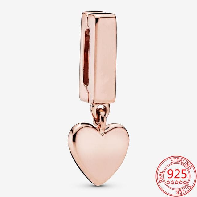 Authentic 925 Sterling Silver Timeless Sparking Clip Charm Fit Original Reflexions Bracelet Making Trendy Wedding Party Jewelry