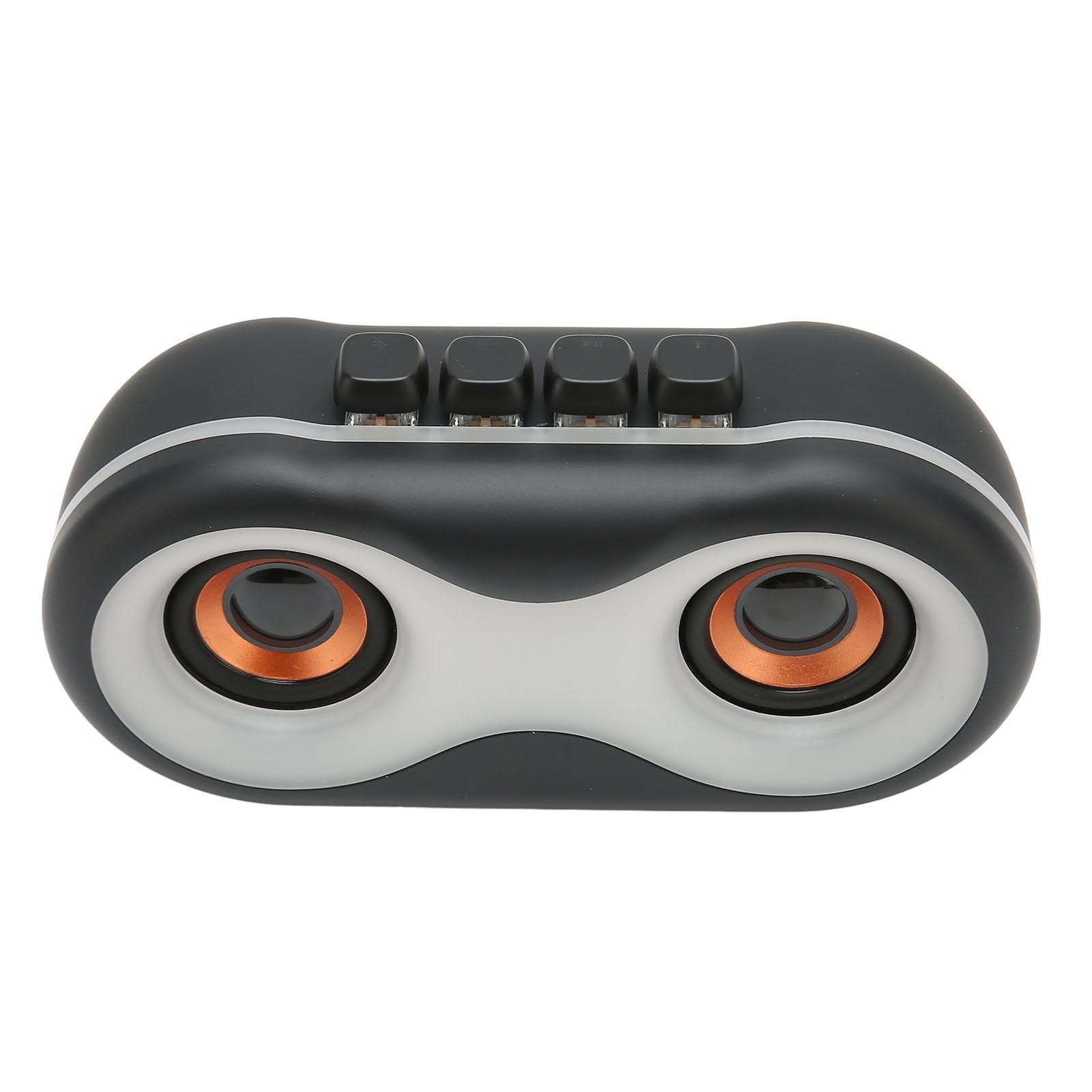Bluetooth Speaker Portable Mini RGB Color Lights Dual Speakers Wireless Subwoofer for Outdoor Black black