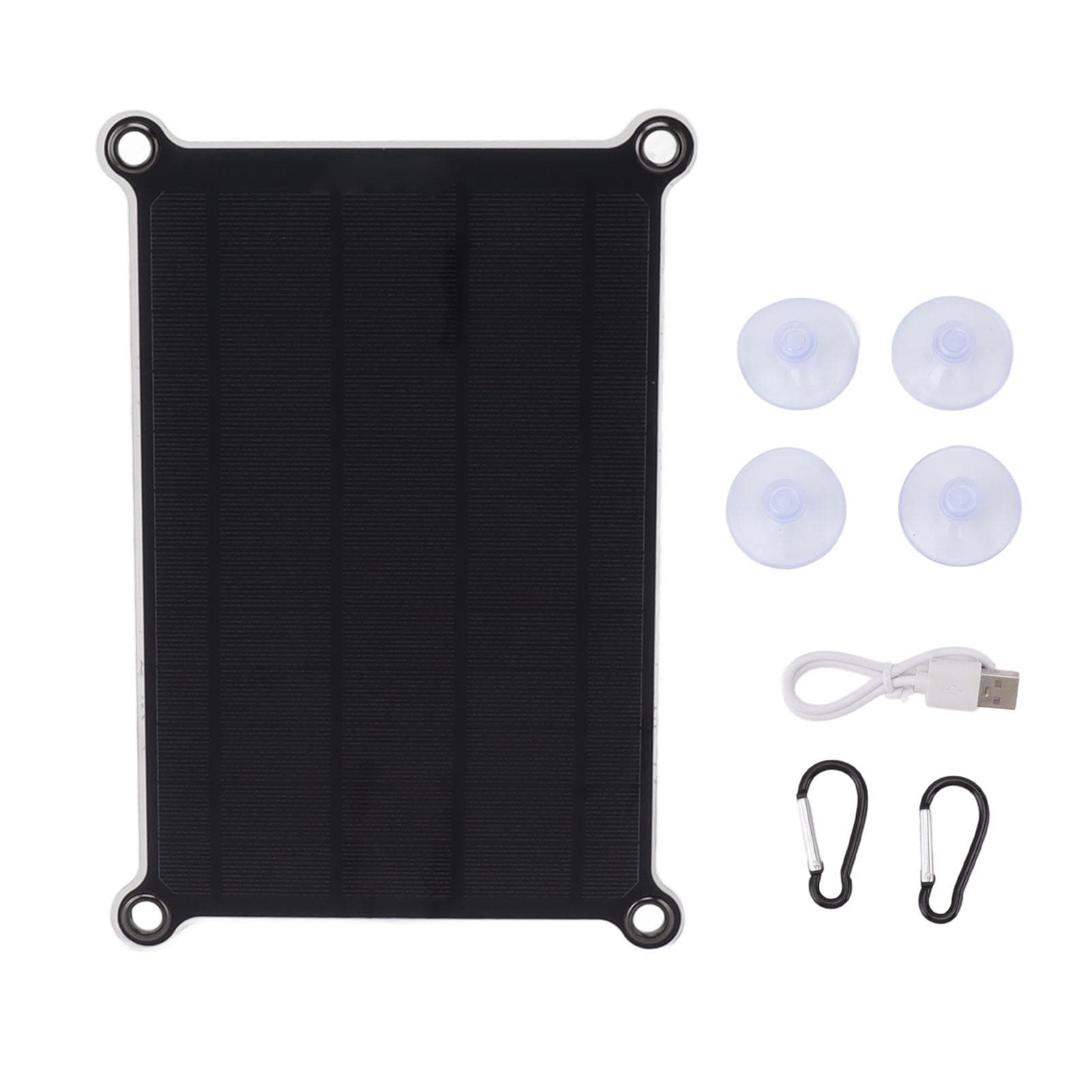 Mini Solar Panel 10W 5V High Energy Conversion USB Monocrystalline Solar Panel Charger for Outdoor