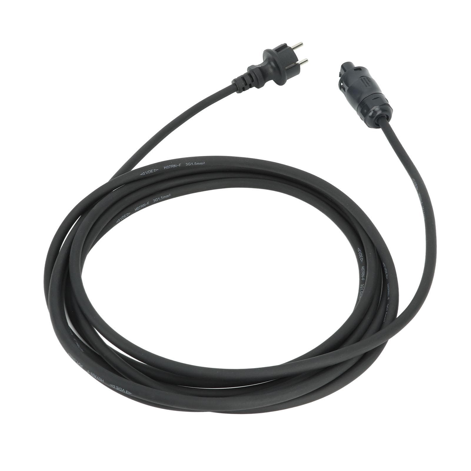 Solar Cable 1.5mm2 AC Solar Inverter Cable 5m   Waterproof for Power System