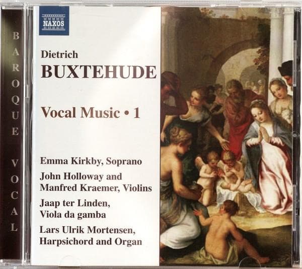 CD DIETRICH BUXTEHUDE - Vocal Music 1 8557251 Naxos 2007 Europe Classical Used
