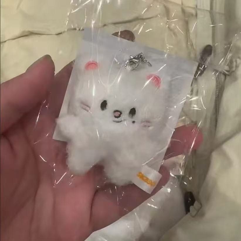 New 32 styles Stray kids 10cm high plush toy keychain decoration pendant SKZOO kawaii bag decoration soft touch cute animal doll Jiniret
