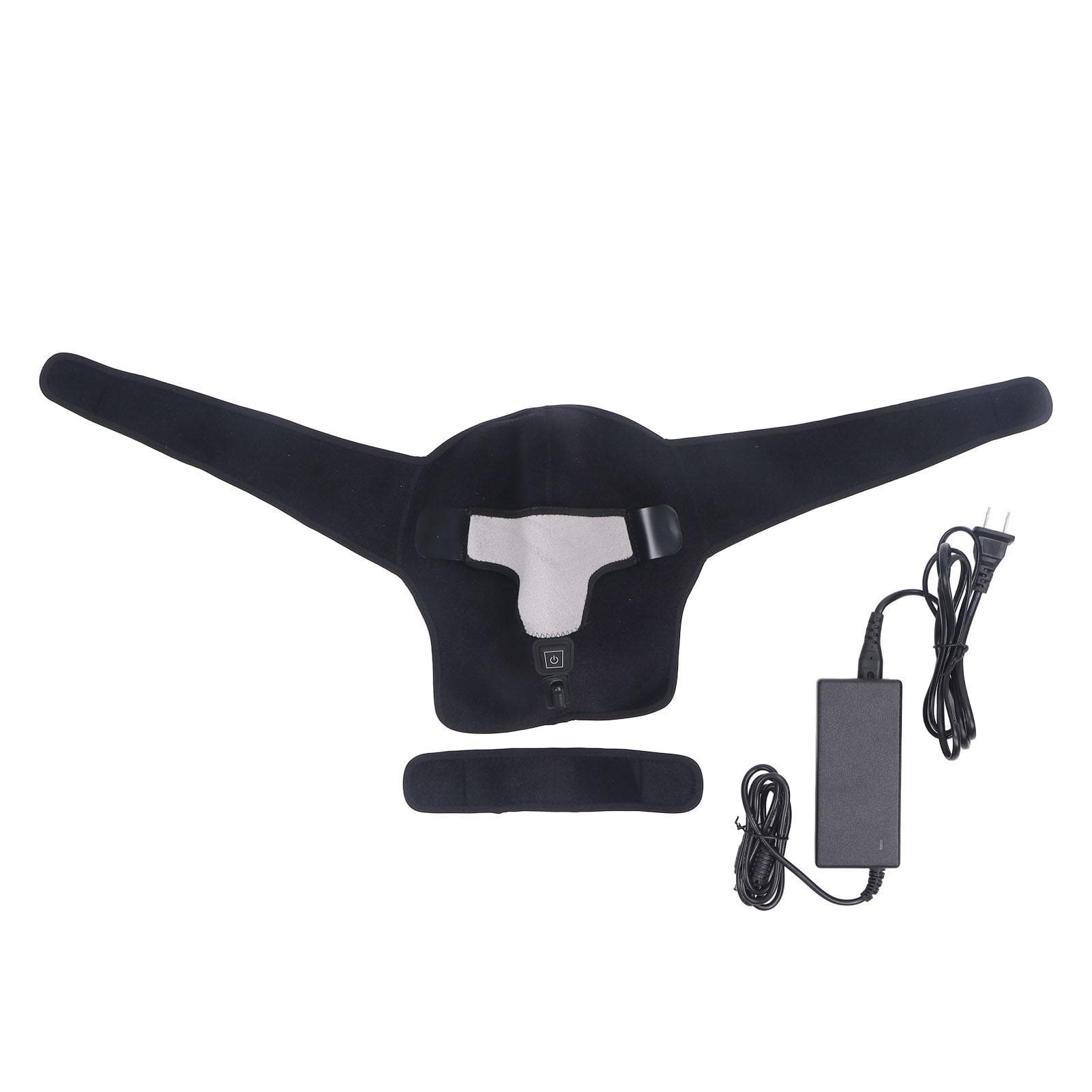 Heated Shoulder Wrap 3 Heat Settings Adjustable Hot Therapy Heated Shoulder Brace Wrap US Plug