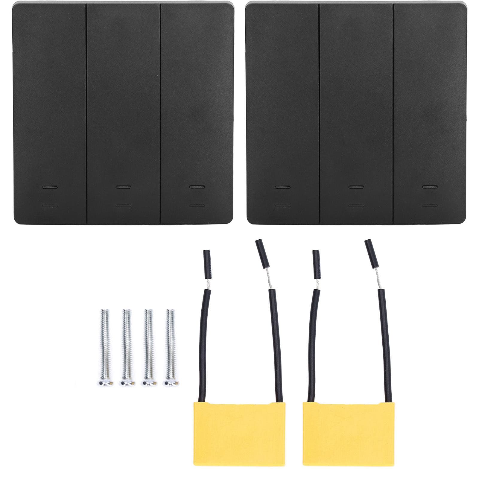 3 Gang Smart Switch Wireless Switch Voice Control WiFi Light Switch for Household 100?230V