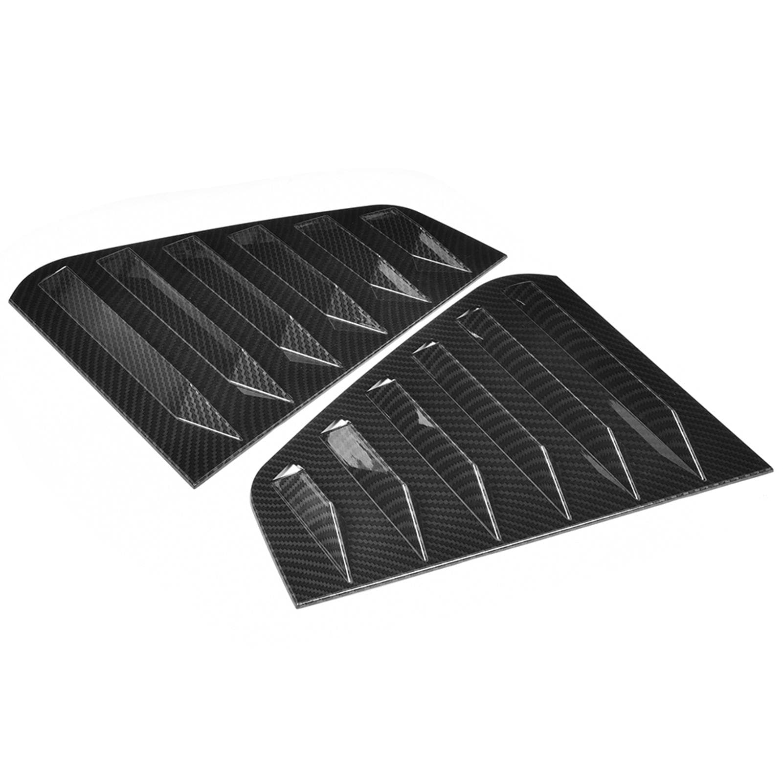 Pair of Side Vent Window Scoop Louver Trim Car Modification Fit for R Mk7Mk7.5 20132020Carbon