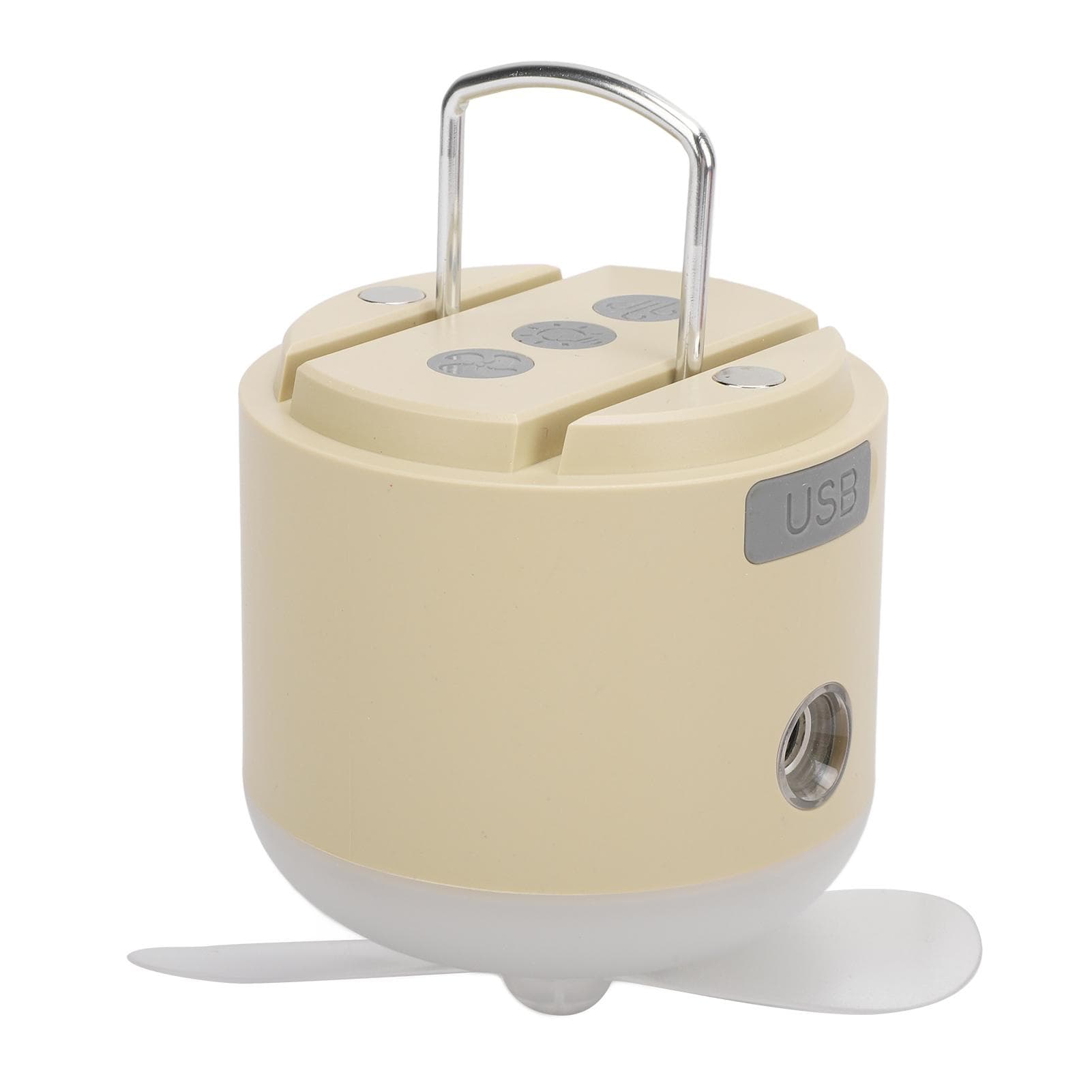 Camping Lantern Professional IPX7 Waterproof Mist Spray Camping Light with Fans Power Bank for