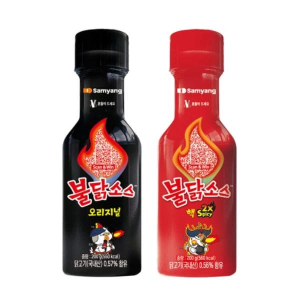 SAMYANG Buldak Hot Chicken Sauce (9 Options) #ORIGINAL, 2X SPICY