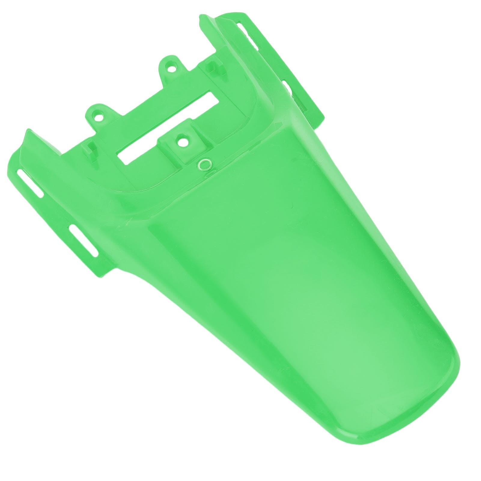 Motorcycle Rear Mud Guard Shockproof Motorcycle Tail Wheel Mudguard Tire Splash Guard for 50cc 70cc green