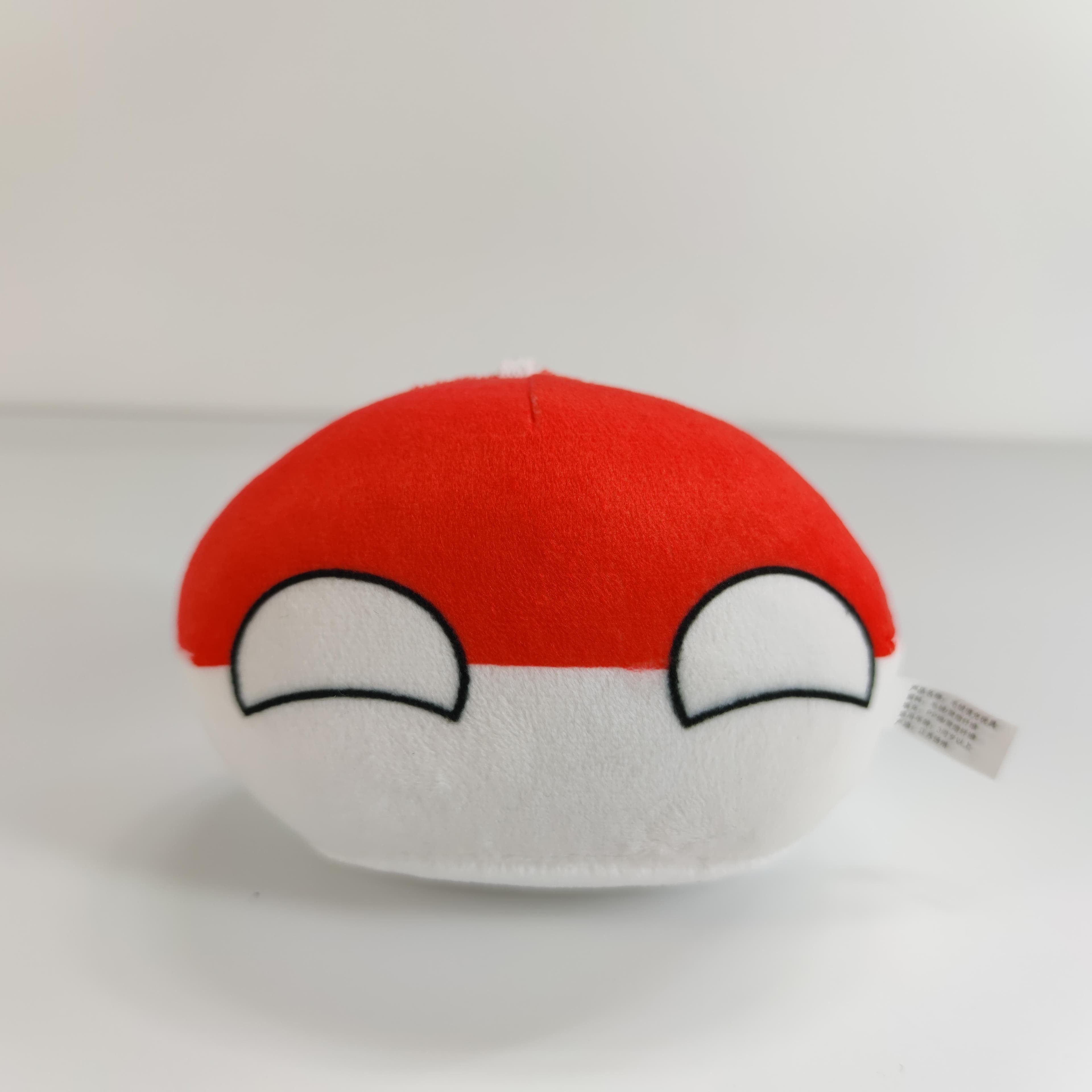 10cm Polandball Mini Plush Toy Kazakhstan Israel Palestine Iraq Egypt Countryball Anime Peripheral Gifts Poland