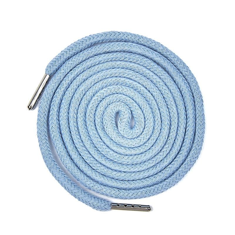 Polyester Cotton 1.3m Drawstring for Sportswear and Hoodies with 5mm Metal Tip