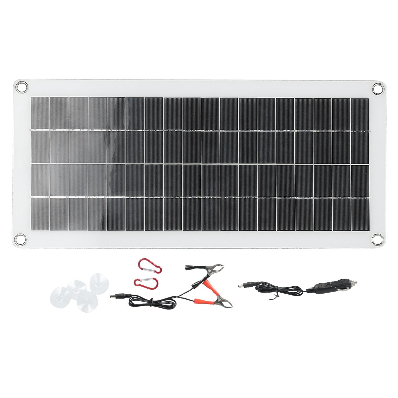 20W 18V Solar Panel Solar Cell Panel Charger Board for Car Boat Mobile Phone Charging Supplies