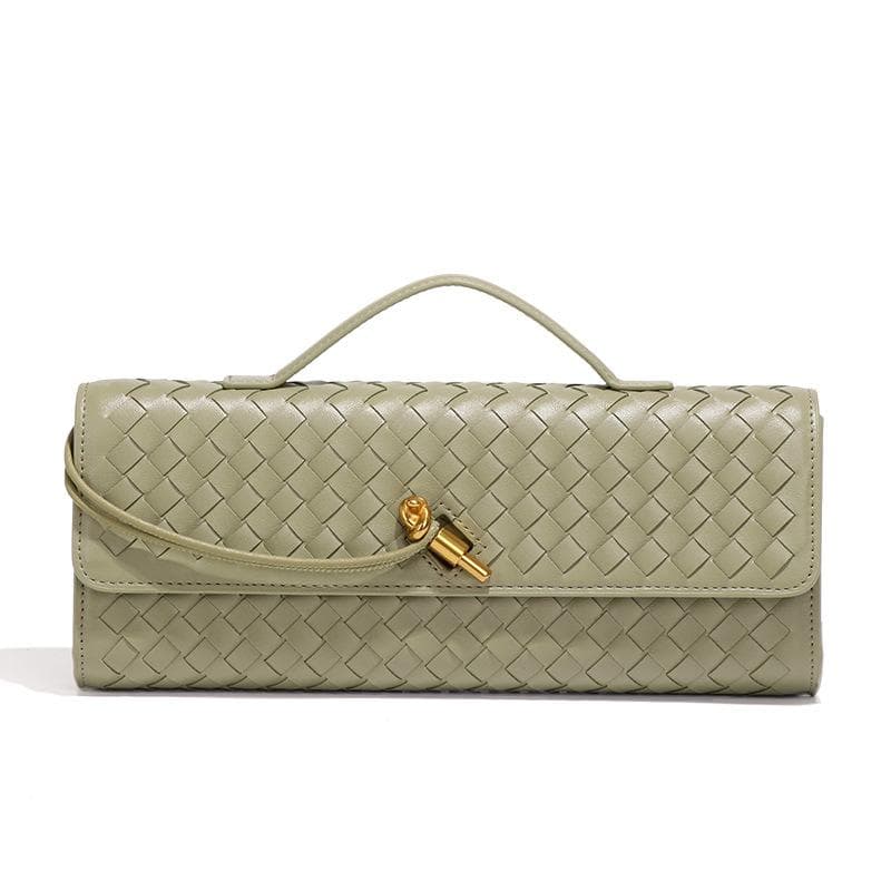 Hand-woven Bag, Fashionable Single-shoulder Traditional Baguette Bag, Organ Dinner Bag, Hand-held Crossbody Women's Bag