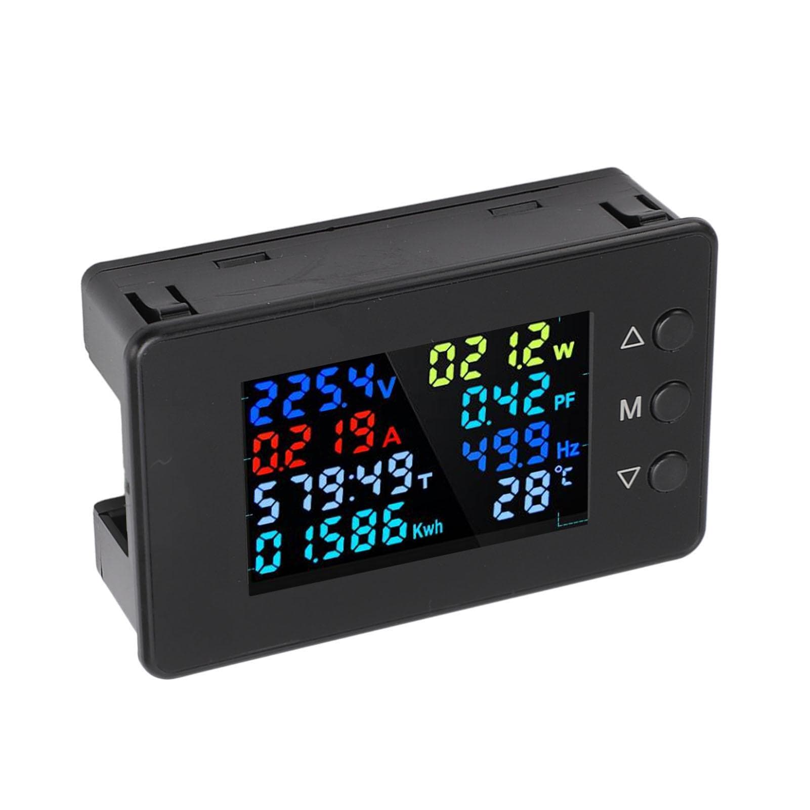 AC Digital Voltmeter Ammeter LCD Display Digital Voltage Current Meter Digital Multifunction Tester