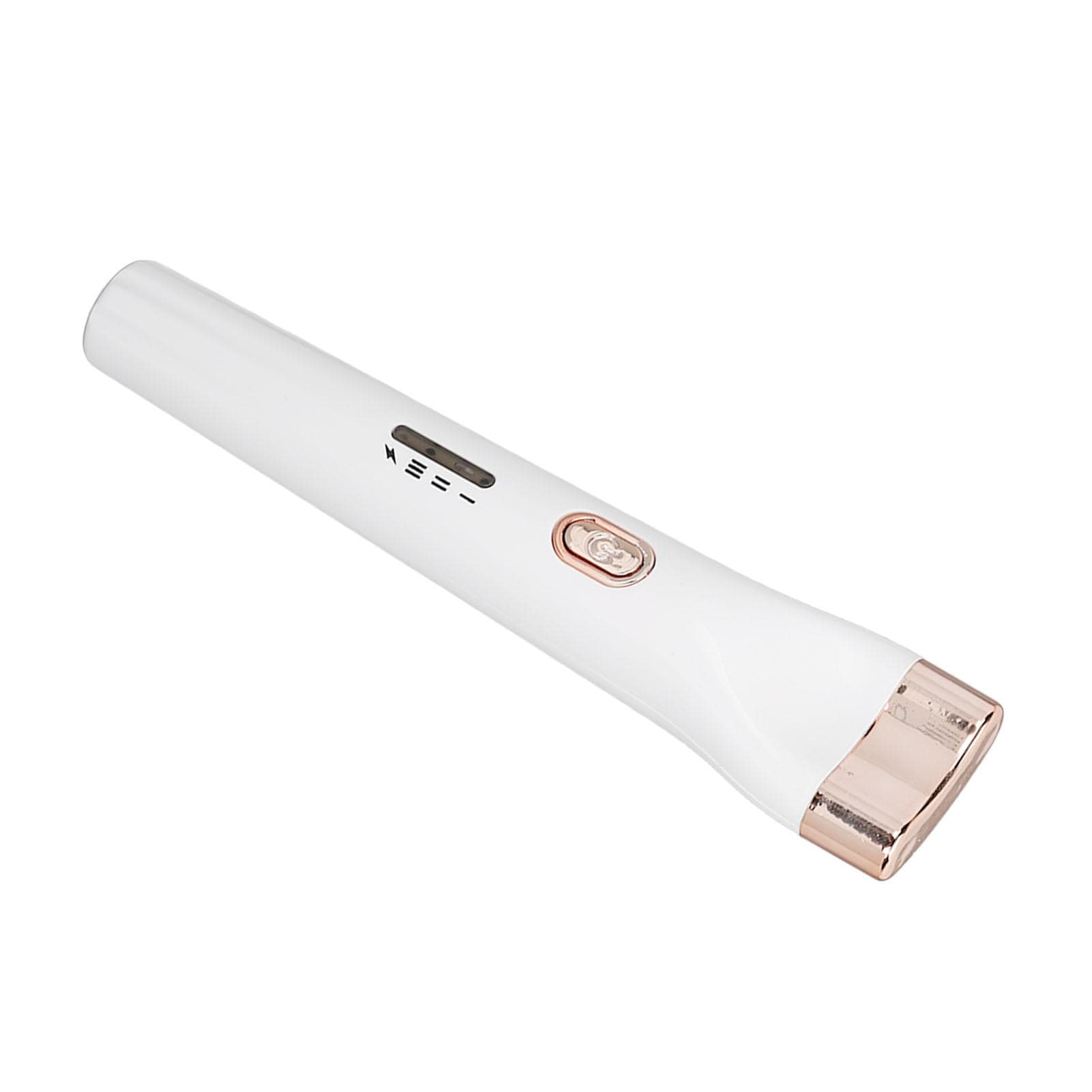 Electric Heated Eyelash Curler USB 3 Gears Long Lasting Rechargeable Heated Eyelash Curler White white