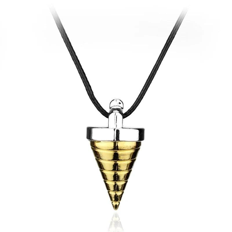 Cartoon Tengen Toppa Gurren Lagann Necklace Tengentoba Gulenlagan Core Drill Pendant Necklace Jewelry Accessories 50cm