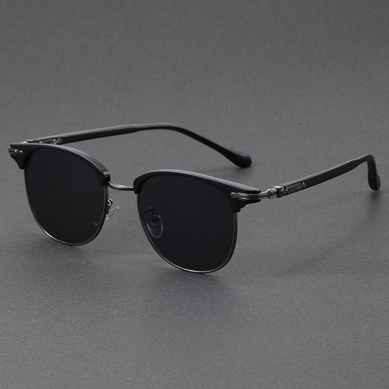 Fashionable Sunglasses European American Metal Small Square Round Korean Retro Square Sunglasses