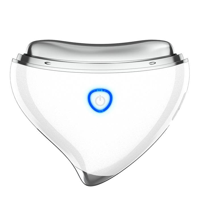New Electric Scraping Board Scraping Instrument Micro-current Beauty Instrument Facial Massager Household white