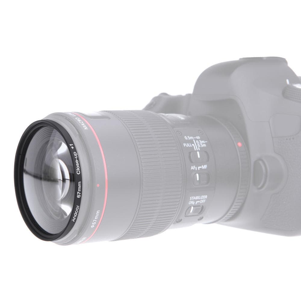 49mm Macro Close-Up Filter Set +1 +2 +4 +10 with Pouch for Nikon Canon Sony DSLRs 49 mm