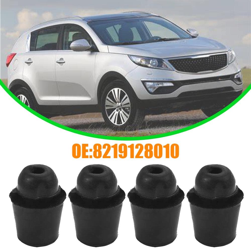 4pcs Car Door Buffer Pad Anti-Shock Bump Stop Rubber For KIA Sportage SL 2010 2011 2012 2013 2014 2015 2016 8219128010 New