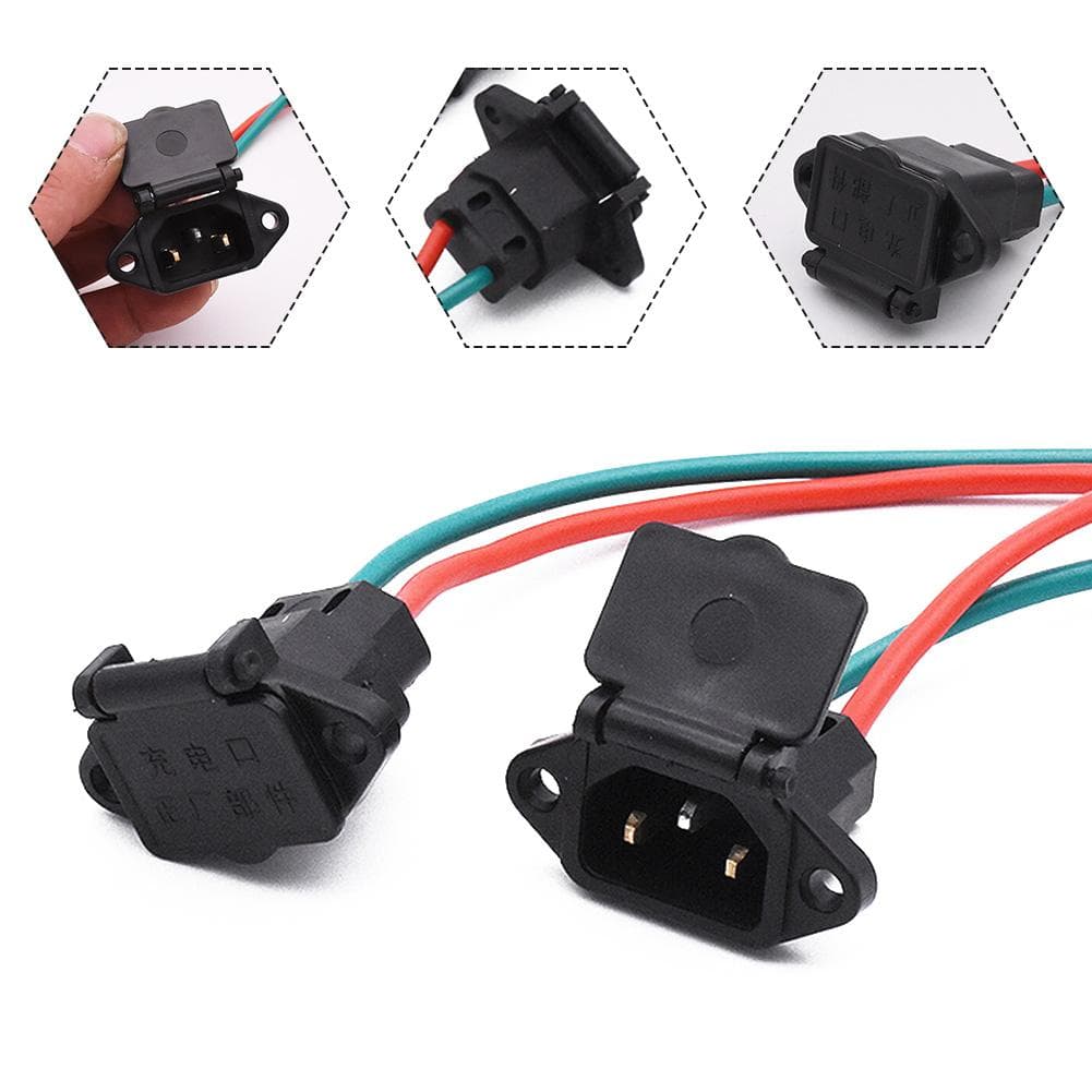 1pcs Socket Charger ABS + Copper About 20CM Electrical